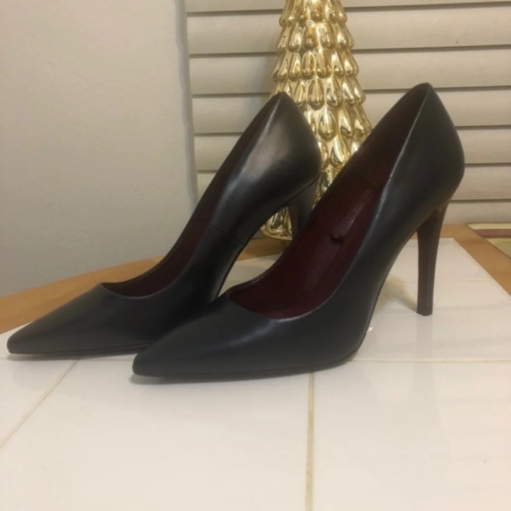Zara black heels